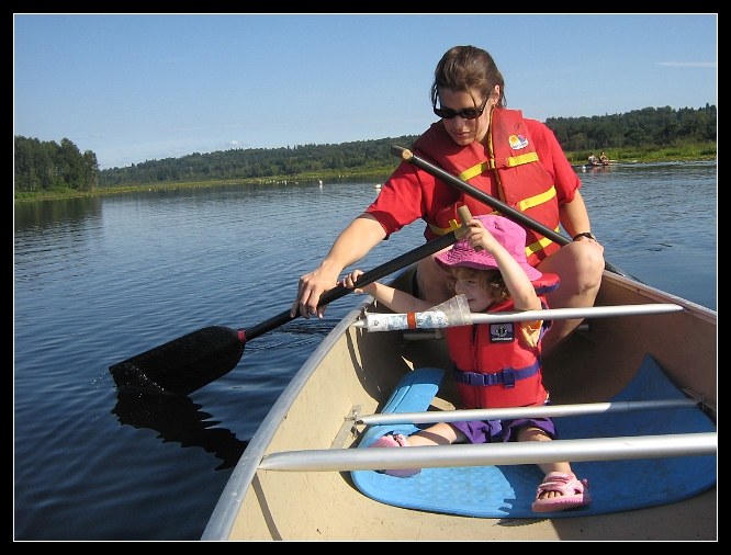 First time in a boat